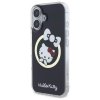 Hello Kitty HKHMP16SHFLBK iPhone 16 6,1czarny/black hardcase IML Fun bow Magsafe